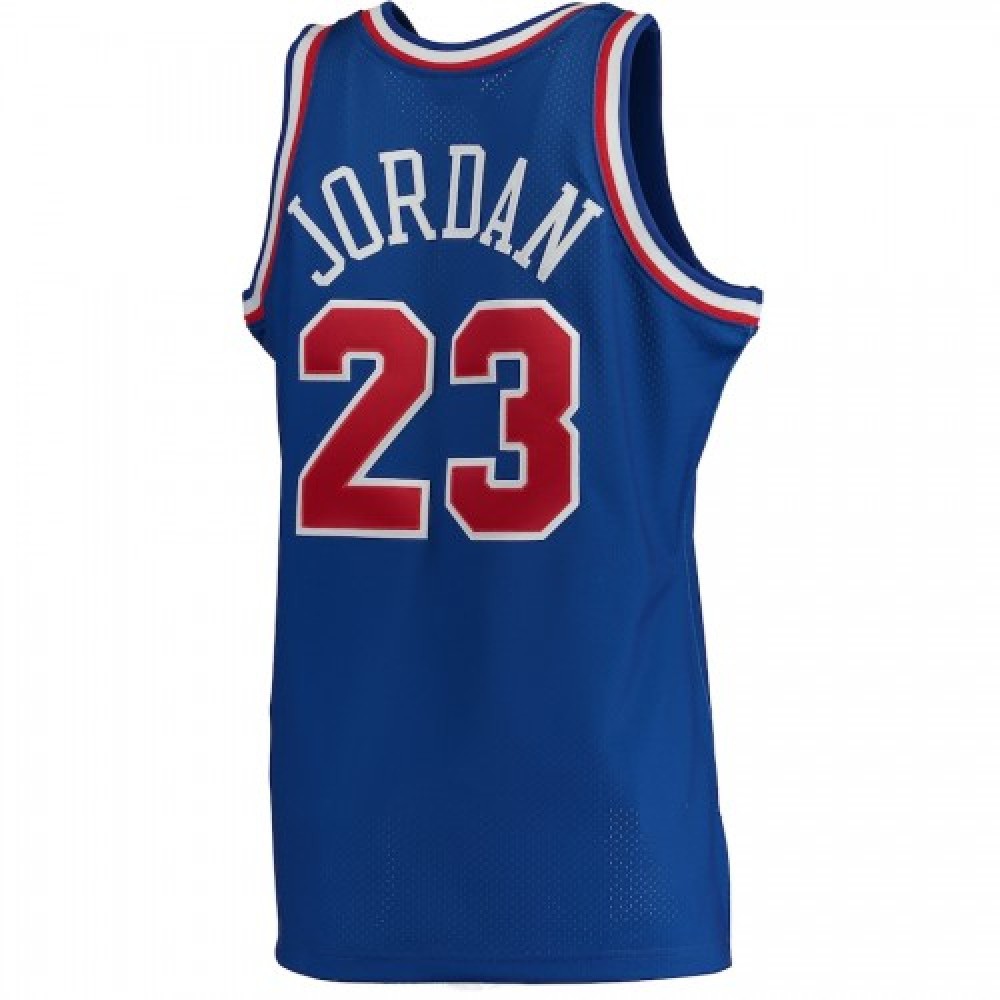 Men's Michael Jordan #23 Throwback Blue 1993 NBA All-Star Game Hardwood Classics Jersey-Pro Kit Vault | Brand New 26/27 Sports Jerseys